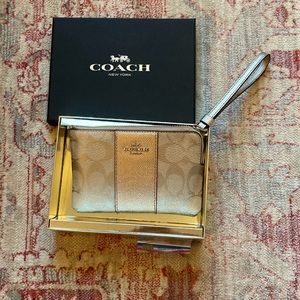 Coach wristlet